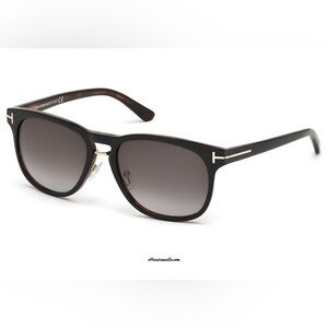 Tom Ford Franklin TF346 Classic Round Sunglasses 55mm Frame Only